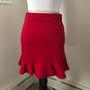 Forever 21 red skirt